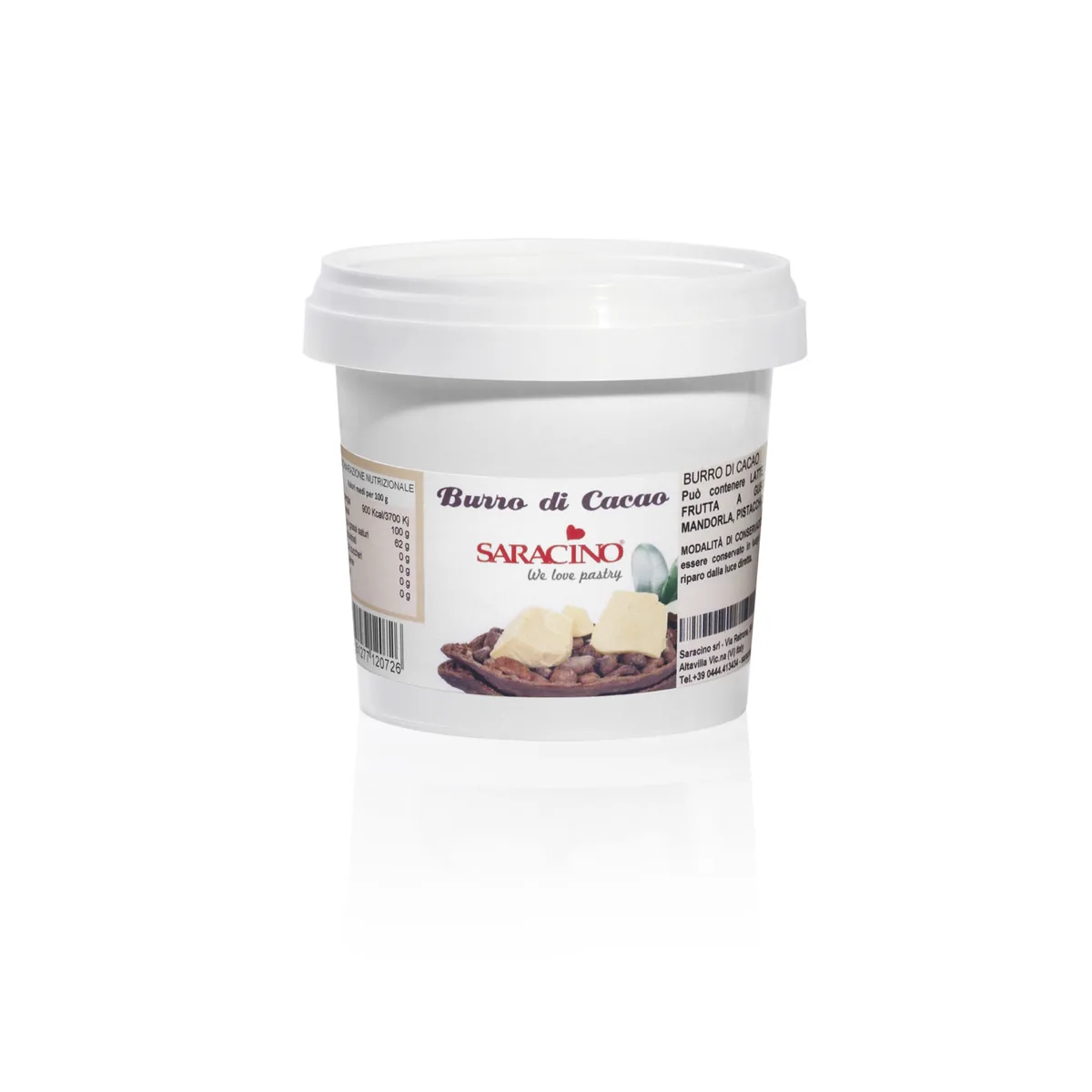 Burro di cacao, verpakking van 200 g
