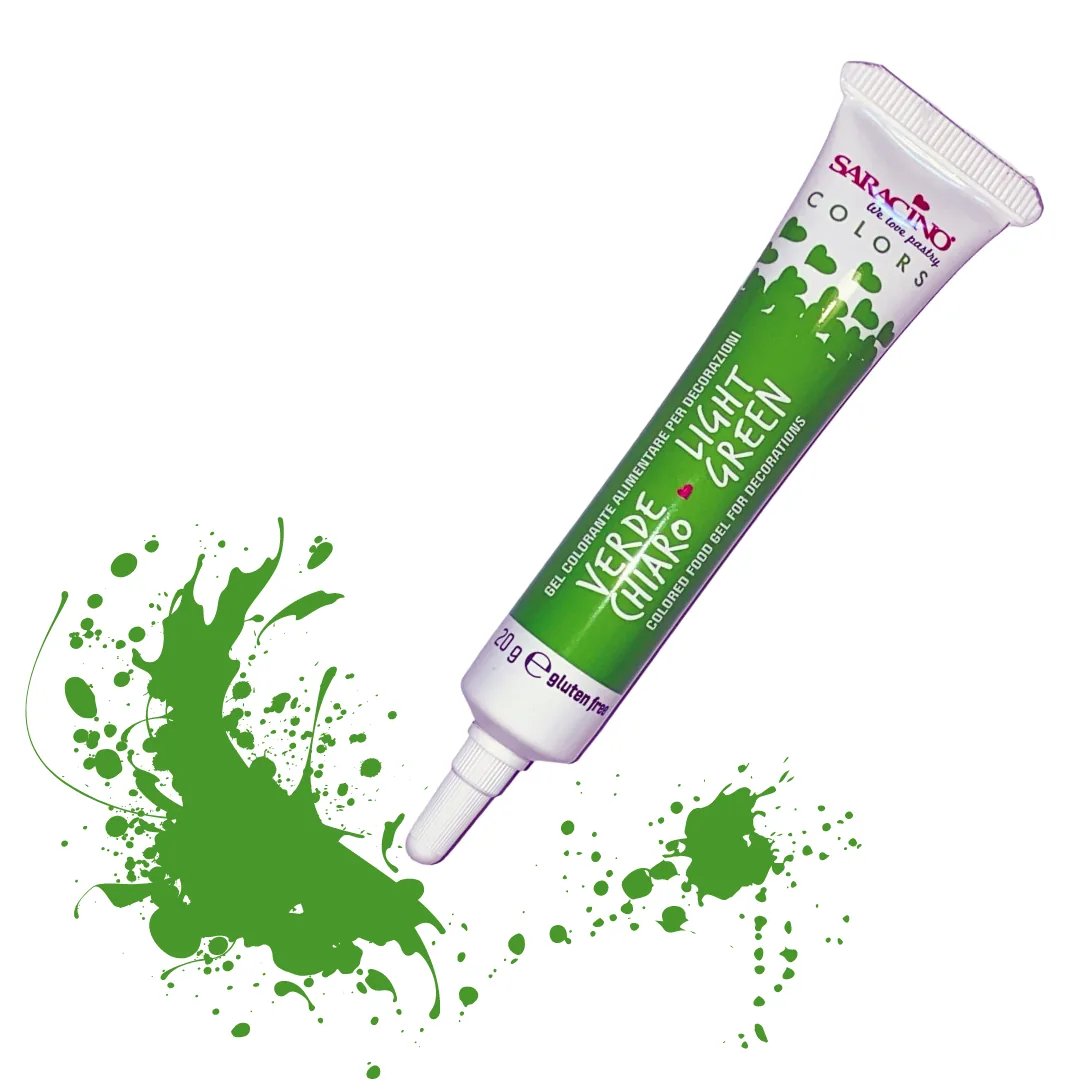 Colori in gel lichtgroen, verpakking van 20 g