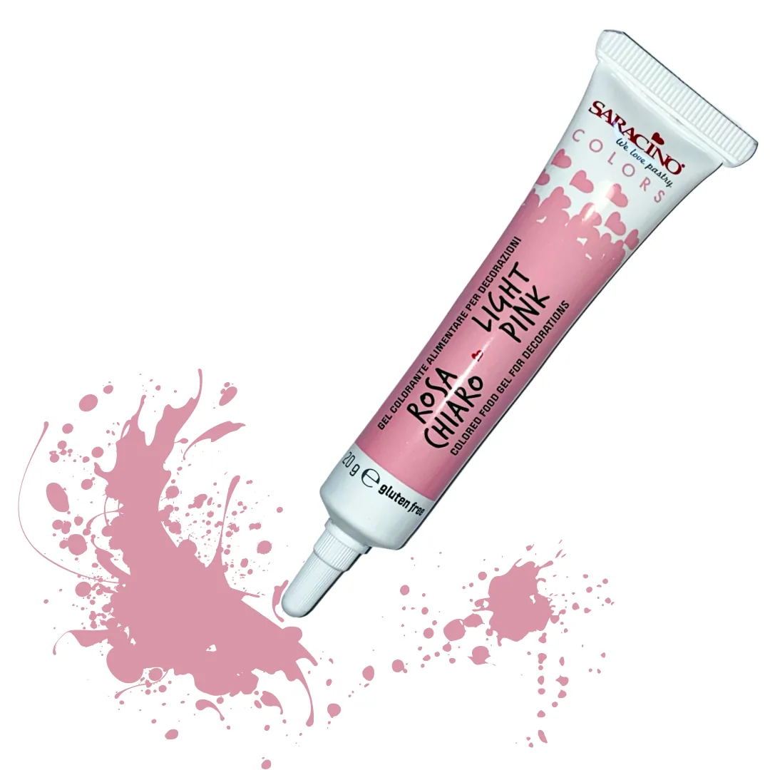 Colori in gel lichtroze, verpakking van 20 g