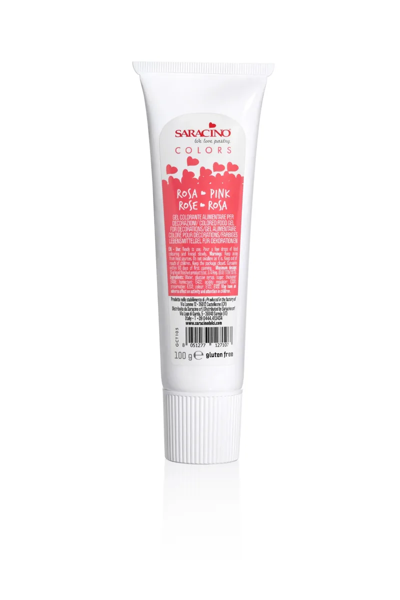 Colori in gel roze, verpakking van 100 g
