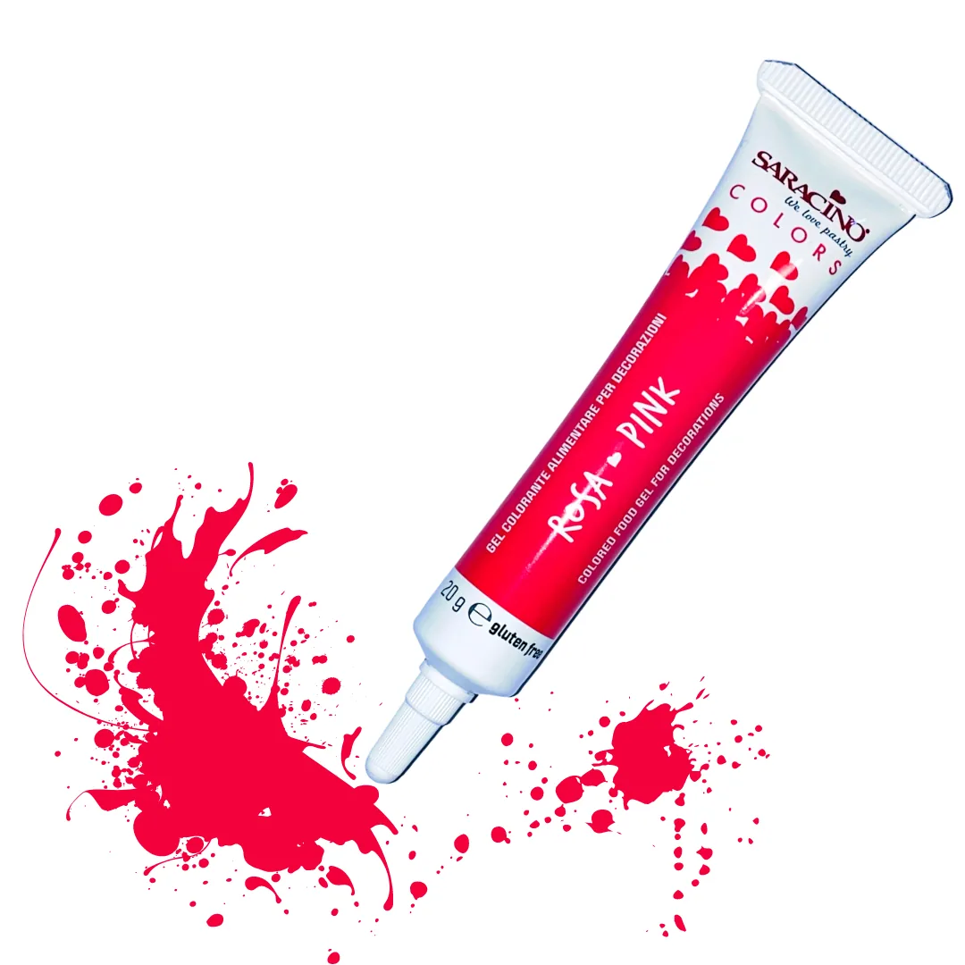 Colori in gel roze, verpakking van 20 g