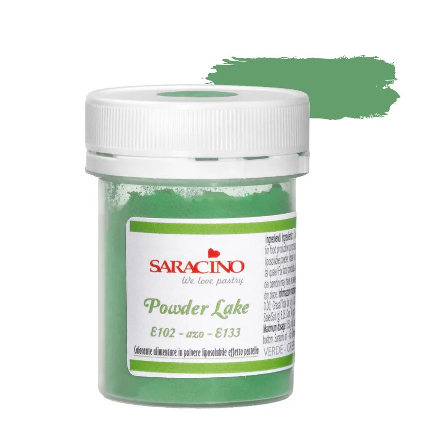 Colori in polvere groen, verpakking van 5 g