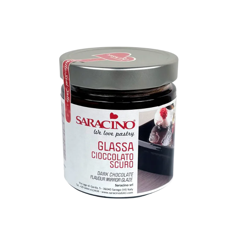 Glassa a specchio pure chocolade, verpakking van 350 g