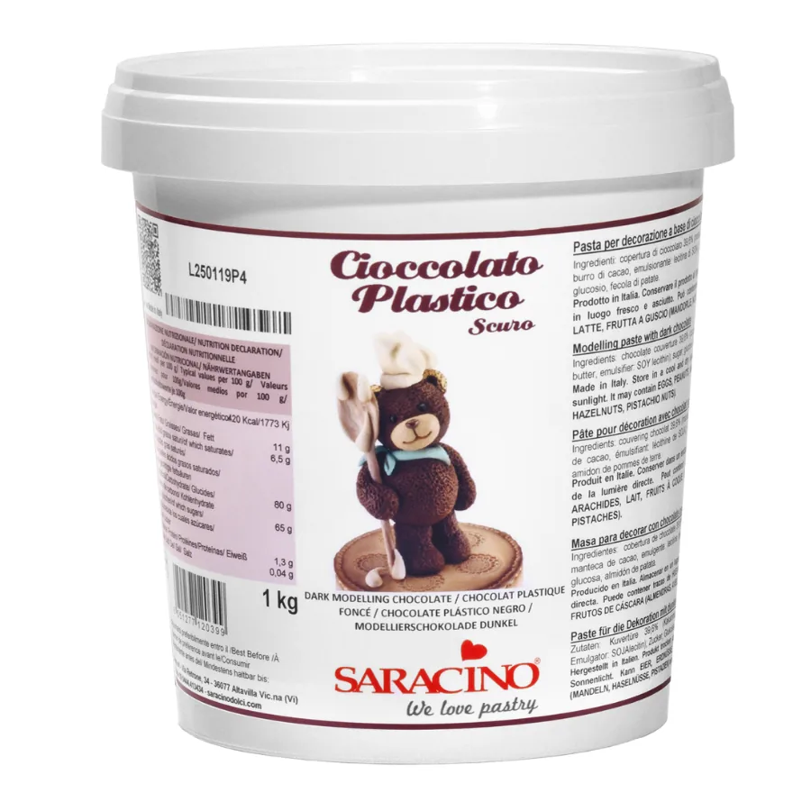 Modelling Chocolate puur, verpakking van 1 kg