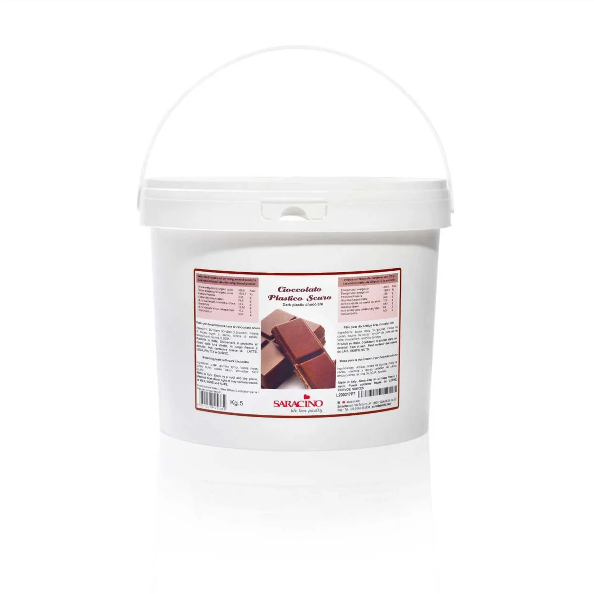 Modelling Chocolate puur, verpakking van 5 kg