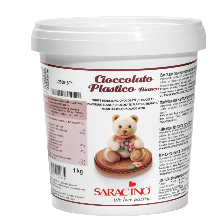 Modelling Chocolate wit, verpakking van 1 kg
