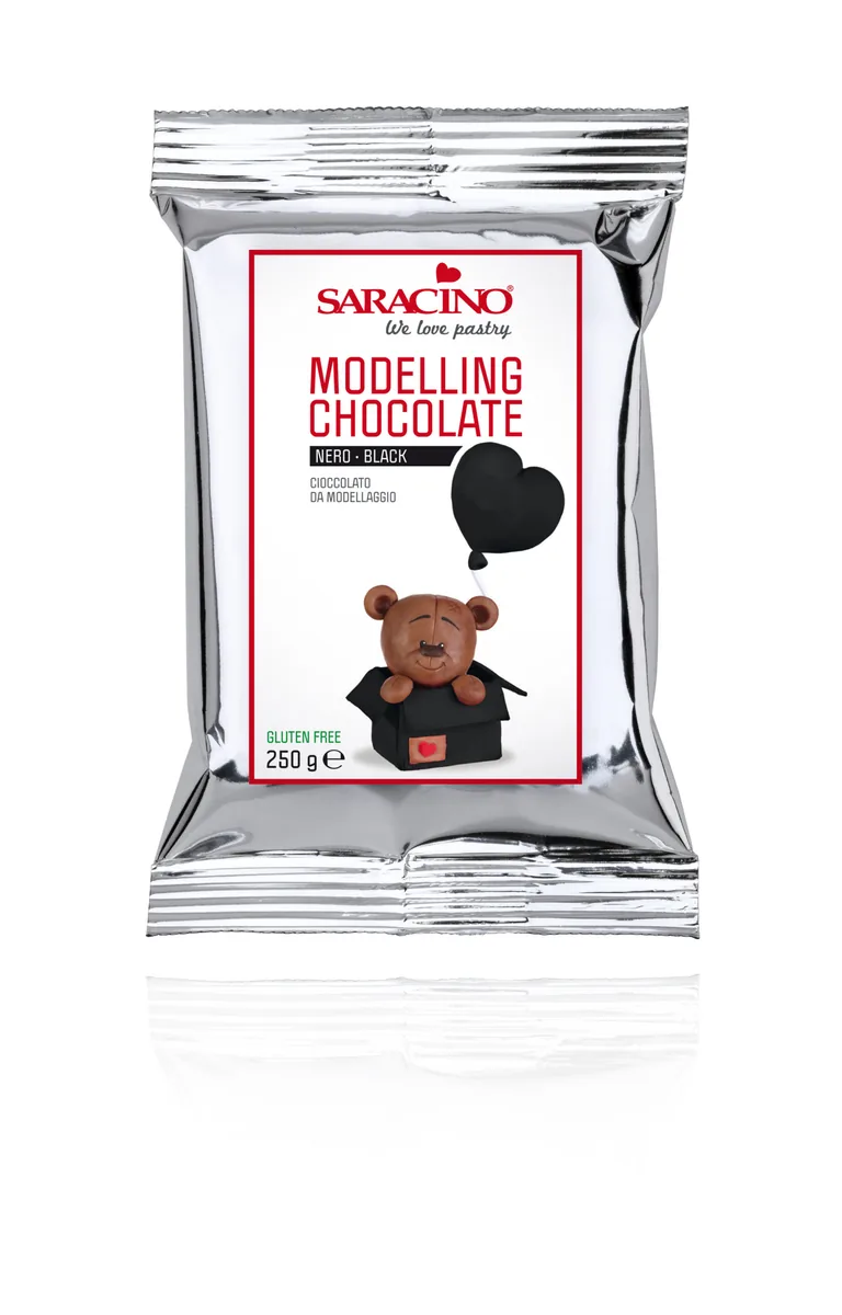 Modelling Chocolate zwart, verpakking van 250 g