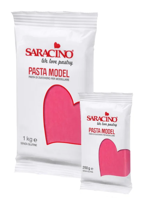 Pasta Model fuchsia, verpakking van 1 kg