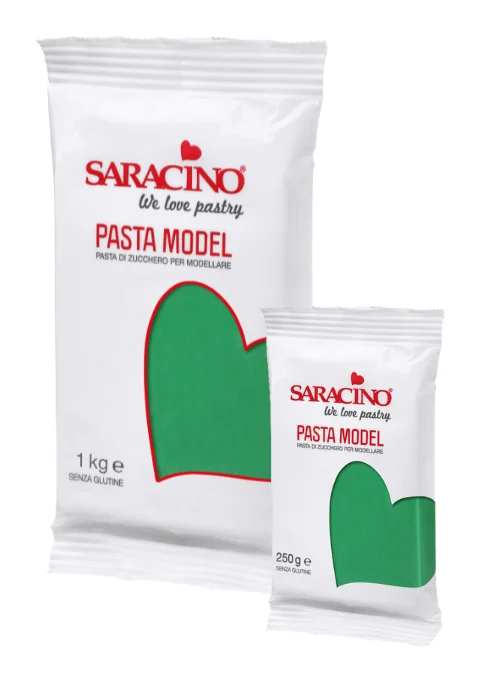 Pasta Model groen, verpakking van 250 g