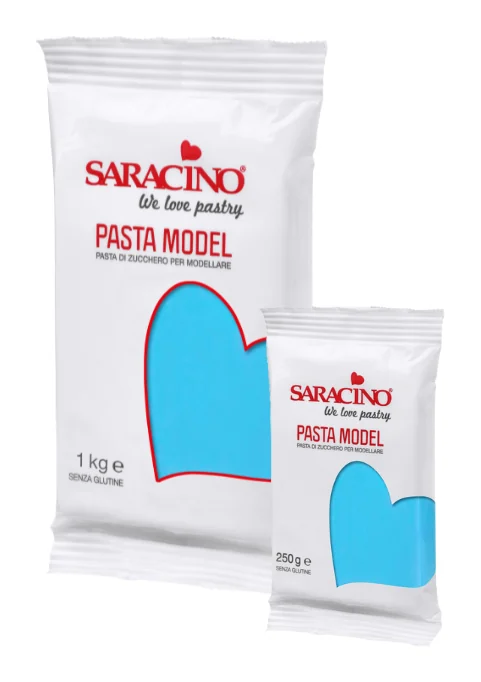 Pasta Model hemelsblauw, verpakking van 250 g