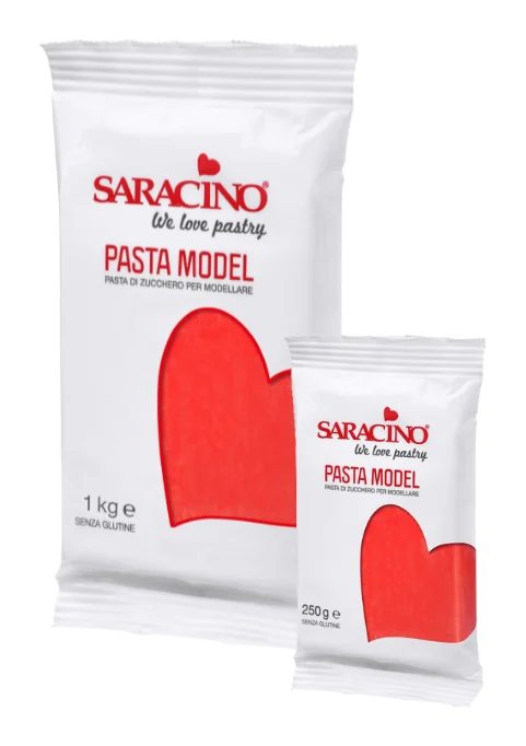 Pasta Model rood, verpakking van 1 kg