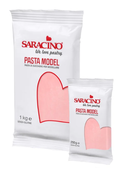 Pasta Model roze, verpakking van 1 kg