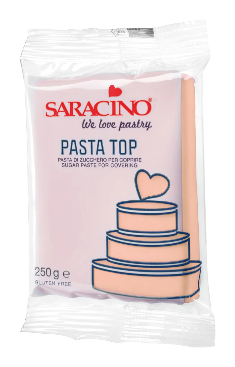 Pasta Top rozebeige, verpakking van 250 g